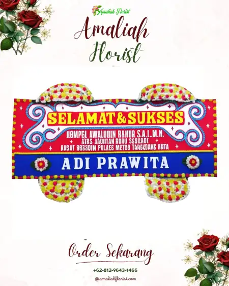 Papan Bunga Ucapan Selamat Halmahera Timur